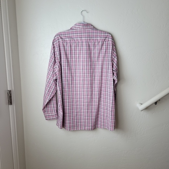 Michael Kors Men's Pink Button Down Shirt - Picture 6 of 6